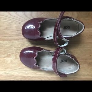 See Kai Run burgundy Mary Janes
